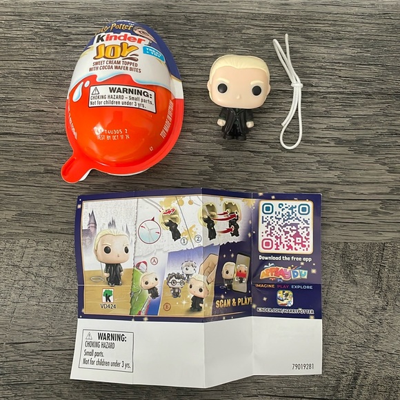 2024 Kinder Joy Eggs, Harry Potter Funko Collection. Malfoy Draco - Picture 7 of 8
